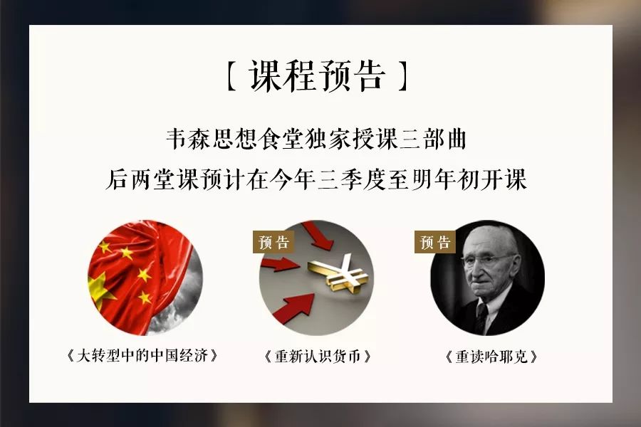 韦森：中国经济已快速增长三四十年，降速是必然的｜思想食堂